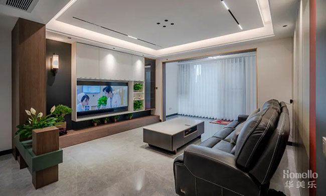 146㎡四居改大三居，主臥加入衣帽間，享受來自大套房的舒適